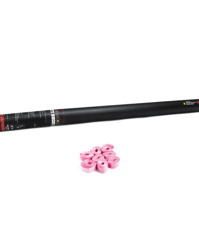 TCM FX - Kézi működtetésű Szalag Ágyú 80cm - Rózsaszín